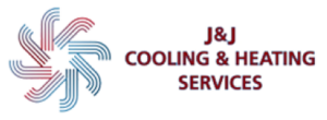 Logo H J&J Cooling and Heating Services, LLC logo with white background